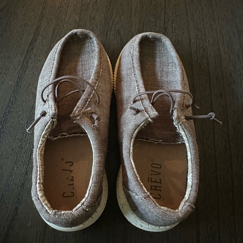 Kids Size 12 - brown Crevo Loafer.